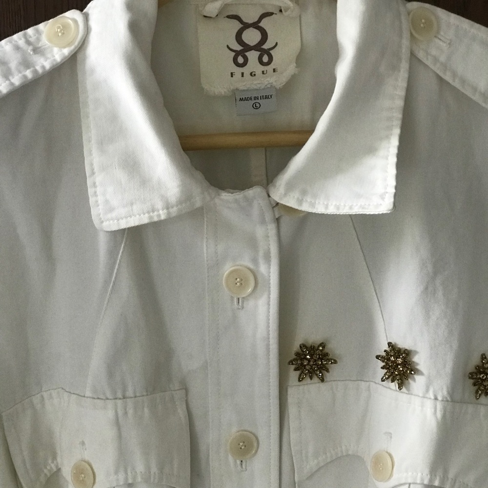 Figue,military style jacket